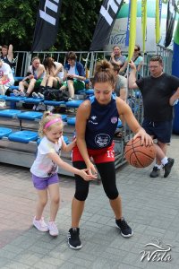 Fragment meczu Pikniku Streetballa